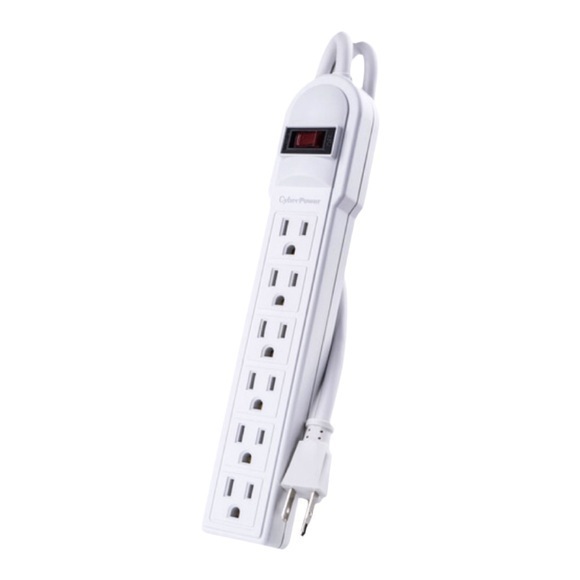 CyberPower 6-Outlet Surge Protector - Picture 1 of 4